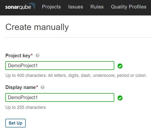 Create Project Setup